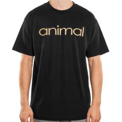 T-Shirts Animal Wordmark L Black